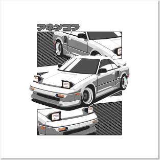 Toyota Mr2 aw11 Posters and Art